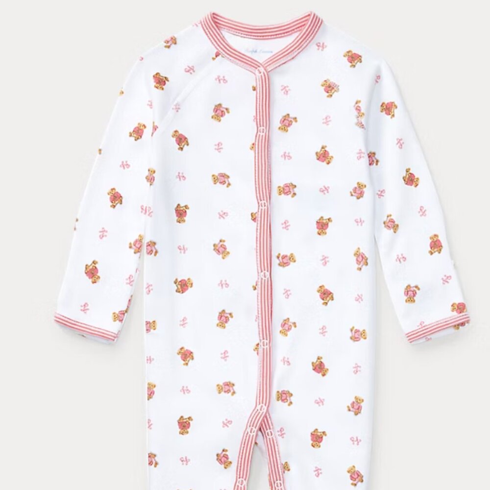 Polo Bear Footed Coverall